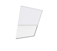 Windhager 04335 Mosquitera plisada 2 en 1 para ventanas de tejado, 110 x 160 cm