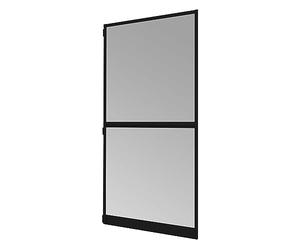 Windhager Mosquitera con marco de aluminio para puertas, 100 x 210 cm, antracita