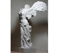 Winged Nike Diosa de la Victoria de Samotracia Estatua Escultura de mármol