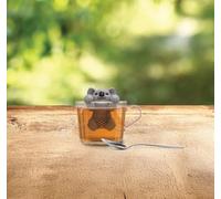 Winkee - Colador de té con forma de animal Koala | Huevo de té para té suelto | infusor de té divertido | colador de té para taza | colador de especias de silicona | figura de animales de bola de té