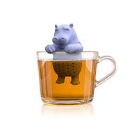 Winkee Hippo - Colador de té de silicona para té suelto