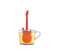 Winkee Rocks - Colador de té para guitarra - Huevo de té suelto | Infuser divertido | colador de té para taza | colador de especias silicona | Figura de guitarra de bola de té | regalo de cumpleaños