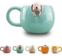 Winkee - Taza de café Amigos de las Mascotas I Bonita taza de café en grande I Regalo para cumpleaños, matrícula escolar, Navidad, San Valentín
