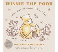 Winnie The Pooh 2027 Family Organiser Calendar (With Stickers)
