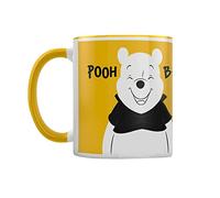Winnie the Pooh - Taza Diseño Interior a Dos Colores Faces (Talla Única) (Amarillo, Blanco)
