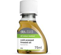Winsor and Newton Oil Colour Cold Pressed Linseed Oil 75ml (Bttl)