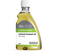 Winsor & Newton - Aceite de linaza refinado (500 ml)
