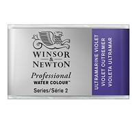 Winsor & Newton Acuarela Profesional - Pintura de Acuarela, Alta Luminosidad, Resistente a la Luz, Calidad de Archivo, Godet, Color Violeta Ultramar