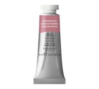 Winsor & Newton Acuarela Profesional - Pintura de Acuarela, Alta Luminosidad, Resistente a la Luz, Calidad de Archivo, Tubo de 14 ML, Color Rosa De Potter