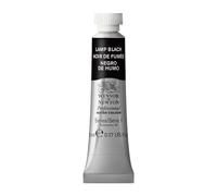 Winsor & Newton Acuarela Profesional - Pintura de Acuarela, Alta Luminosidad, Resistente a la Luz, Calidad de Archivo, Tubo de 5ML, Color Negro De Humo