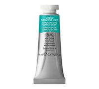 Winsor & Newton Acuarela Profesional - Pintura de Acuarela, Alta Luminosidad, Resistente a la Luz, Calidad de Archivo, Tubo de 14 ML, Color Turquesa Cobalto Clar