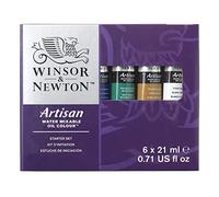 Winsor & Newton Artisan - Set de iniciación de óleos miscibles en agua 6 tubos