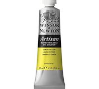 Winsor & Newton Artisan - Tubo óleo miscible en agua, 37 ml, color amarillo limón