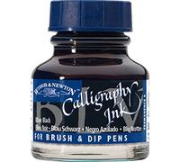 Winsor & Newton Calligraphy Ink Tinta para Caligrafía, Azul (Blue Black), 30ml