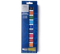 Winsor & Newton Cotman Set iniciación acuarela 10x5ml, Multicolor, 10 colores tubos de 5ml