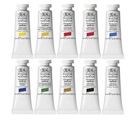 Winsor & Newton Designers Gouache- Set de Iniciación gouache profesional de 10 tubos de 14ml, colores surtidos, para diseño, ilustración, artes gráficas