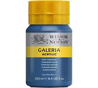 Winsor & Newton Galería - Pintura Acrílica , 250 ml, Verde (Deep Turquoise)