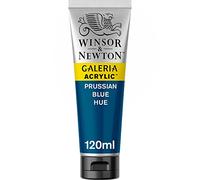 Winsor & Newton - Pintura Acrílica , 120 ml, Azul (Prussian Blue Hue)