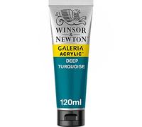 Winsor & Newton - Pintura Acrílica , 120 ml, Verde (Deep Turquoise)