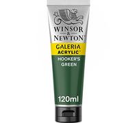 Winsor & Newton - Pintura Acrílica , 120 ml, Verde (Hooker’s Green)