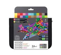 Winsor & Newton - Set de 24 Rotuladores Variados
