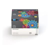 Winsor & Newton - Set de Rotuladores ProMarker, 96 Unidades, Colores Surtidos
