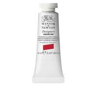 Winsor & Newton Témpera, 14 ml, Tubo, color rojo - | Color mate opaco, perfecto para crear obras de arte atrevidas y vibrantes. Popular entre diseñadores