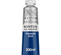 Winsor & Newton – Tubo de pintura al óleo Winton 200 ml Azul (Azul de Prusia)