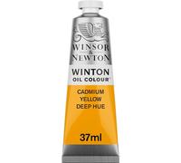 Winsor & Newton Winton - Tubo de Pintura al Óleo, 37 ML, Amarillo (Tono amarillo de cadmio oscuro)