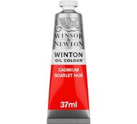 Winsor & Newton Winton - Tubo de Pintura al Óleo, 37 ML, Rojo (Tono escarlata de cadmio)