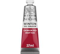 Winsor & Newton Winton - Tubo óleo, 37 ml, tono rojo de cadmio oscuro