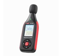 Wintact WT1355 Medidor de Decibelios, Monitor Lector de Niveles de Decibelios de Sonido y Ruido, Medidor SPL 30dB a 130dB(A) con Registro, Alarma Visual, A/C Ponderado (WT1355A)