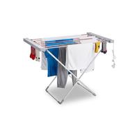 Wintem ClassiDry - Tendedero eléctrico con 8 Barras calefactoras - Tendedero Plegable, 120 W, Secado rápido y energéticamente eficiente