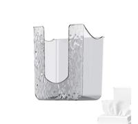 Wipe Holder for Bathroom - Wall Mounted Container for Refillable Wipes Storage | Elegante diseño con tapa de fácil acceso, dispensador de tejidos para cocina, dormitorio, hogar familiar y de