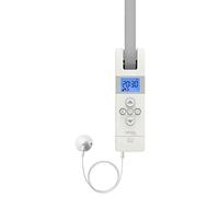 WIR electronics, eWickler Comfort Set, eW820, 3x, bobinadora eléctrica + sensor solar 1m eSo371, pantalla, para correas de 23 mm, ocultas, hasta 50 kg, tiempos de viaje ajustables, incluido enchufe de alimentación