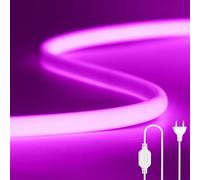 Wisada - Tira de luz LED CRI90+ [6m, Morada], 288 LED/m FCOB Luz LED de neón, AC220-240V, diseño DIY, IP65 resistente al agua, tira de iluminación flexible para decoración del hogar y tiendas
