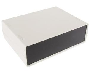 Wisher wcah2507 caja fuerte en plastico - gris, 260 x 190 x 85mm