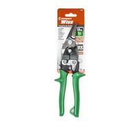 Wiss M2R Tijeras de Hojalatero Metálica de 248mm con Engranaje de Palanca, Corte Derecho y Recto - Verde
