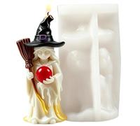 Witch Candle Mold - Halloween DIY Soap Making Moulds