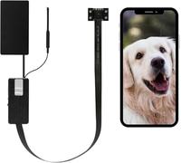 WIWACAM MW5 Camara Espia 2K Ultra HD WiFi, Camara para Ver En El Movil, Visión Nocturna, Batería de 800 mAh, Interior Mini Cámaras, Detección de Movimiento, Soporte para Tarjeta MicroSD