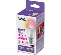 WiZ, bombilla conectada E27 Wi-Fi + mando a distancia, equivalente a 60 W, funciona con Alexa, Google Assistant