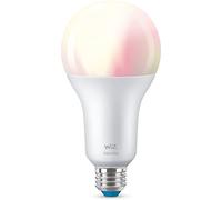 WiZ - Bombilla LED Inteligente Wi-Fi, 18,5W (Eq. 150 W) A80 E27, Luz Blanca y de Colores, con tecnología SpaceSense y compatible con Alexa y Google Home