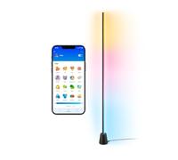 WiZ Lampara de pie Gradient - RGBIC - Fácil configuración y diseño elegante - Se conecta a tu Wi-Fi - Control por voz/aplicación, funciona con Google Home, Alexa y HomeKit