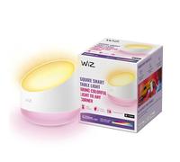 Wiz Lámpara inteligente Squire LED portátil, luz blanca y colores, con Alexa y Google Home, Blanco