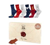 Wizarding World Harry Potter Calcetines Hombre & Mujer - Caja Regalo 35-45