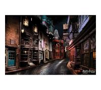 Wizarding World Póster de Harry Potter-Diagon Alley, multicolor, 61 x 91,5 cm