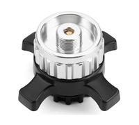 Wjelet Adaptador de cartucho de gas compatible con Campingaz CV Easy Clic a EN417 válvula de rosca, adaptador de gas hermético para cocinas de camping y exteriores