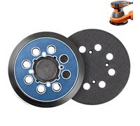 Wjelet Almohadilla de repuesto para lijadora orbital DeWalt de 5 pulgadas, almohadilla de respaldo de 8 agujeros de 125 mm, 4 agujeros de tornillo para lijadora DeWalt DWE6421 DWE6423 DCW210B,