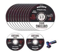 Wjelet Discos de corte, 12 unidades de disco de corte de 76 mm, disco flexible fino recto para lijadora recta de 76 x 1,2 mm, disco de corte fino, discos flexibles, discos de amoladora angular para