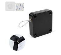 WJUAN Cierra Puertas Automática, Retenedor Puerta, Resistencia a la Tracción 1200 N, Retenedor Puerta Caravana, con Cordón, Fácil de Instalar (Longitud de Línea 1,2 m, Diámetro 1, 2 mm)